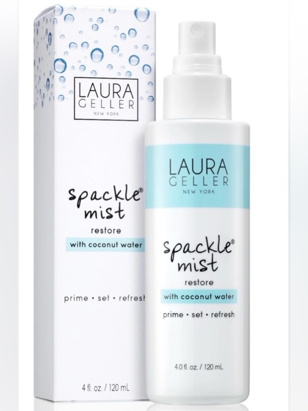 Laura Geller Spackle Mist Restore With Coconut Water 4 oz.